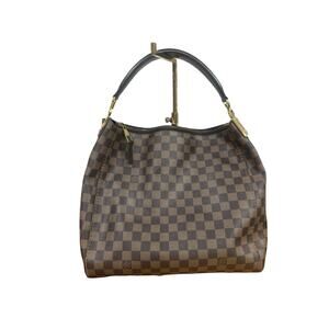 Louis Vuitton Sully MM Damier Ebene Hobo Shoulder Bag Made in France SP3172